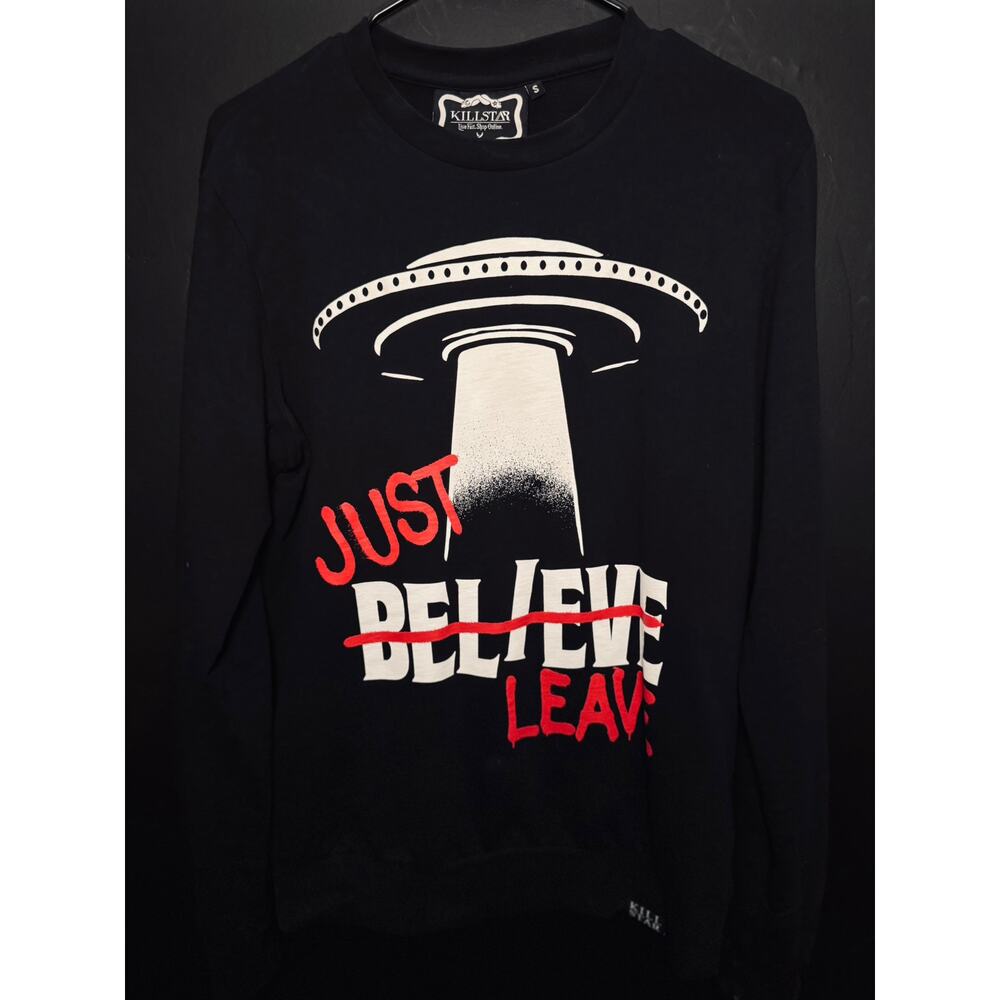 Killstar - UFO Just Leave long sleeve shirt